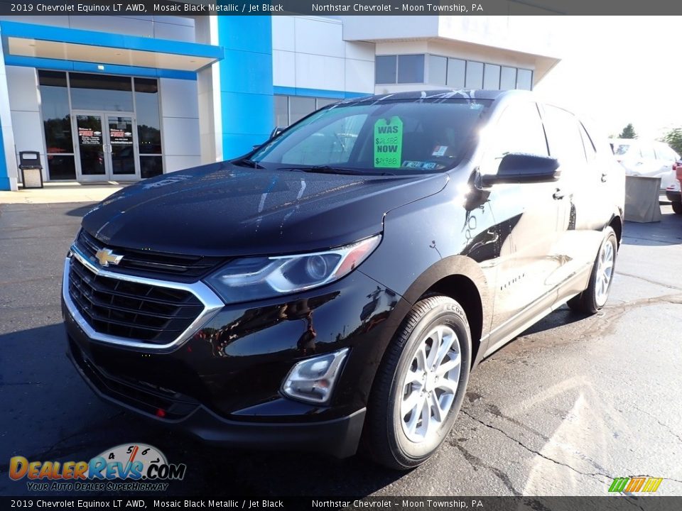 2019 Chevrolet Equinox LT AWD Mosaic Black Metallic / Jet Black Photo #2