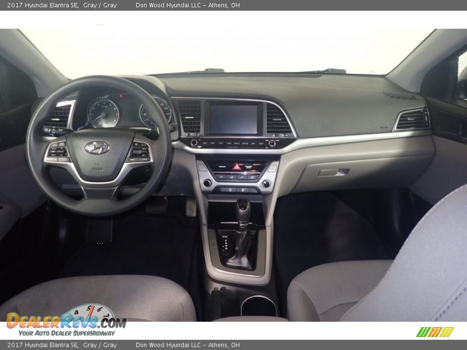 2017 Hyundai Elantra SE Gray / Gray Photo #24