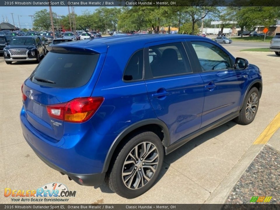 Octane Blue Metallic 2016 Mitsubishi Outlander Sport ES Photo #2