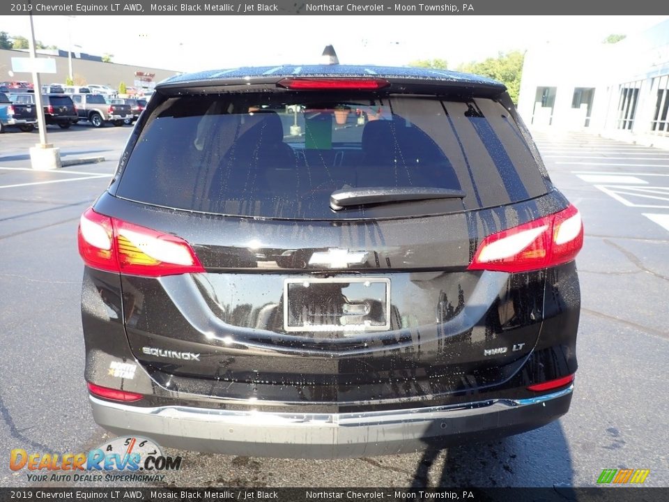 2019 Chevrolet Equinox LT AWD Mosaic Black Metallic / Jet Black Photo #6