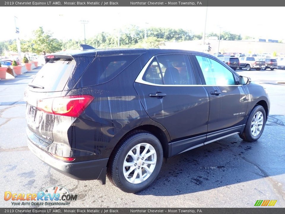 2019 Chevrolet Equinox LT AWD Mosaic Black Metallic / Jet Black Photo #9