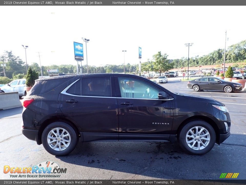 2019 Chevrolet Equinox LT AWD Mosaic Black Metallic / Jet Black Photo #10