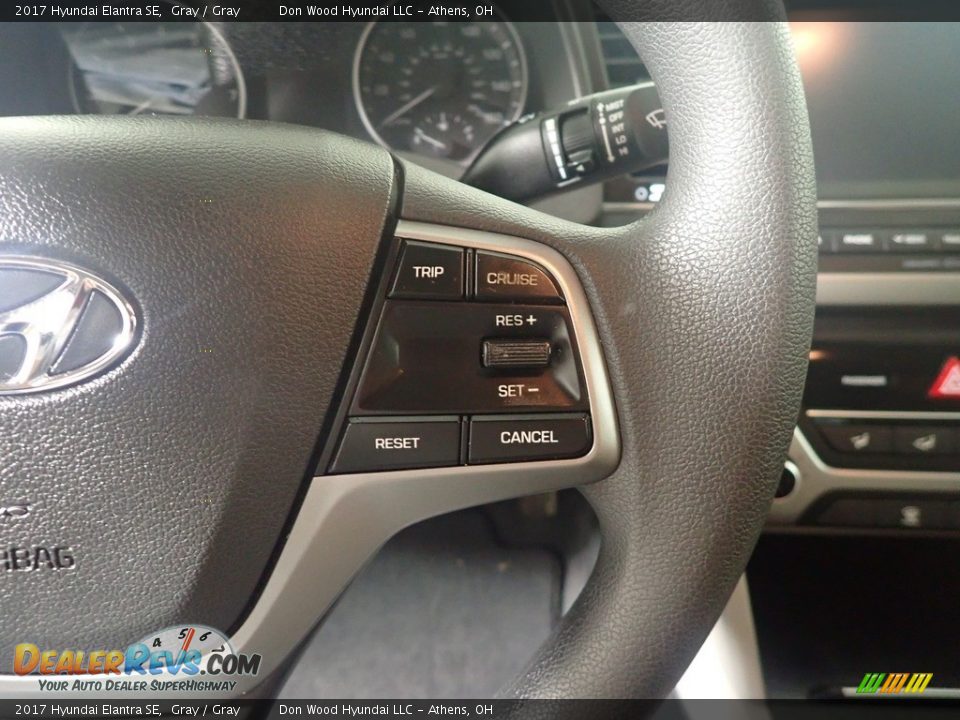 2017 Hyundai Elantra SE Gray / Gray Photo #30