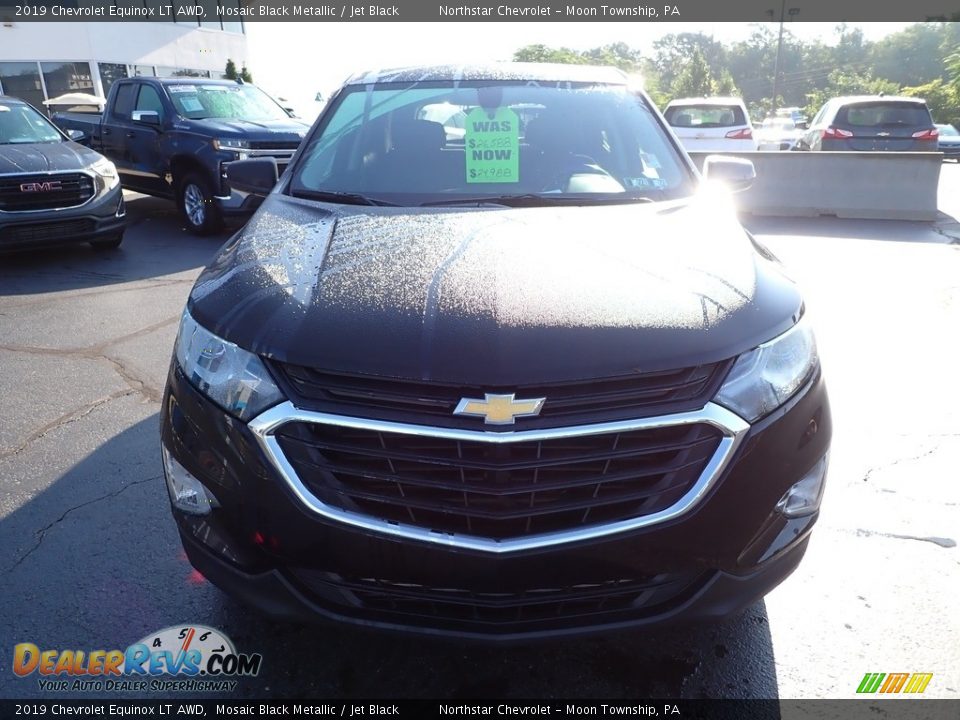 2019 Chevrolet Equinox LT AWD Mosaic Black Metallic / Jet Black Photo #12