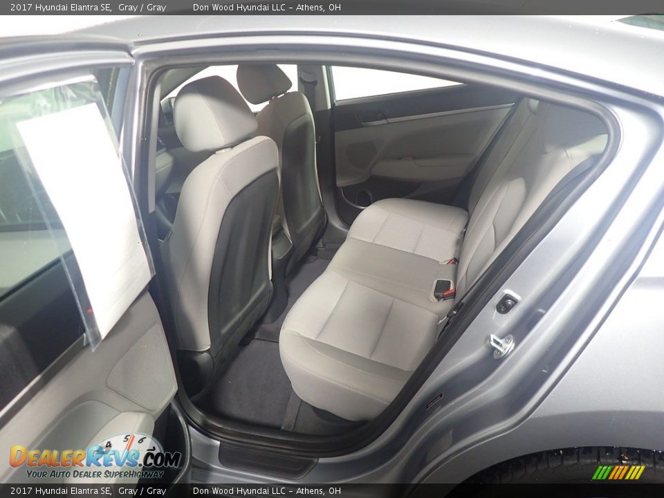 2017 Hyundai Elantra SE Gray / Gray Photo #34