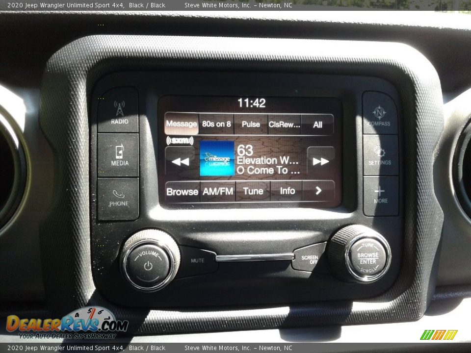 2020 Jeep Wrangler Unlimited Sport 4x4 Black / Black Photo #22