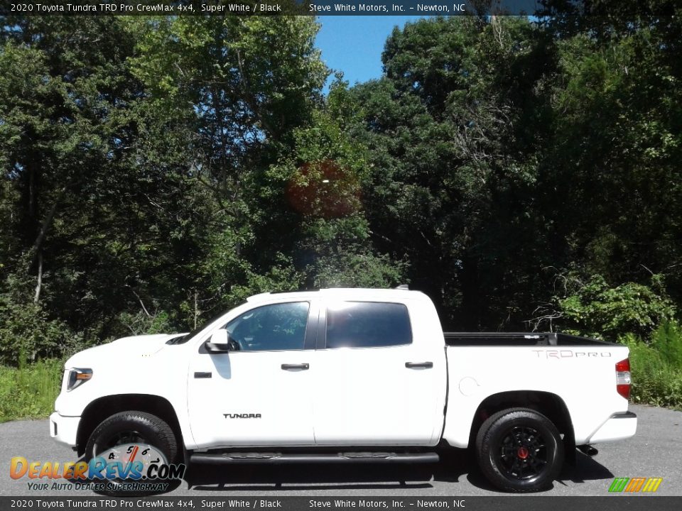 2020 Toyota Tundra TRD Pro CrewMax 4x4 Super White / Black Photo #1