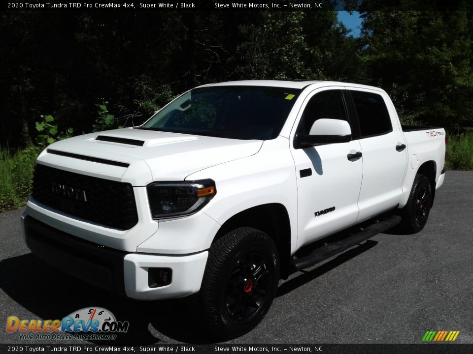 2020 Toyota Tundra TRD Pro CrewMax 4x4 Super White / Black Photo #3