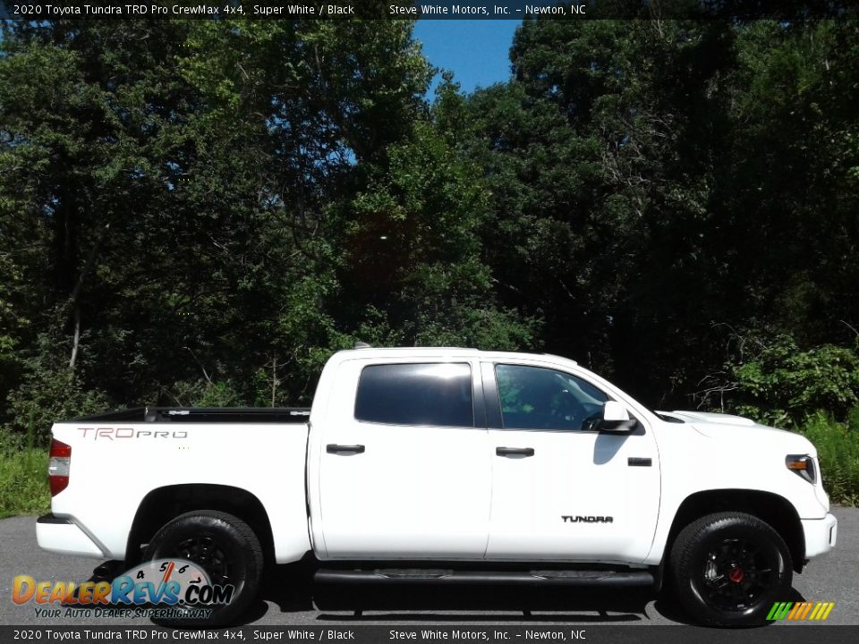 2020 Toyota Tundra TRD Pro CrewMax 4x4 Super White / Black Photo #6