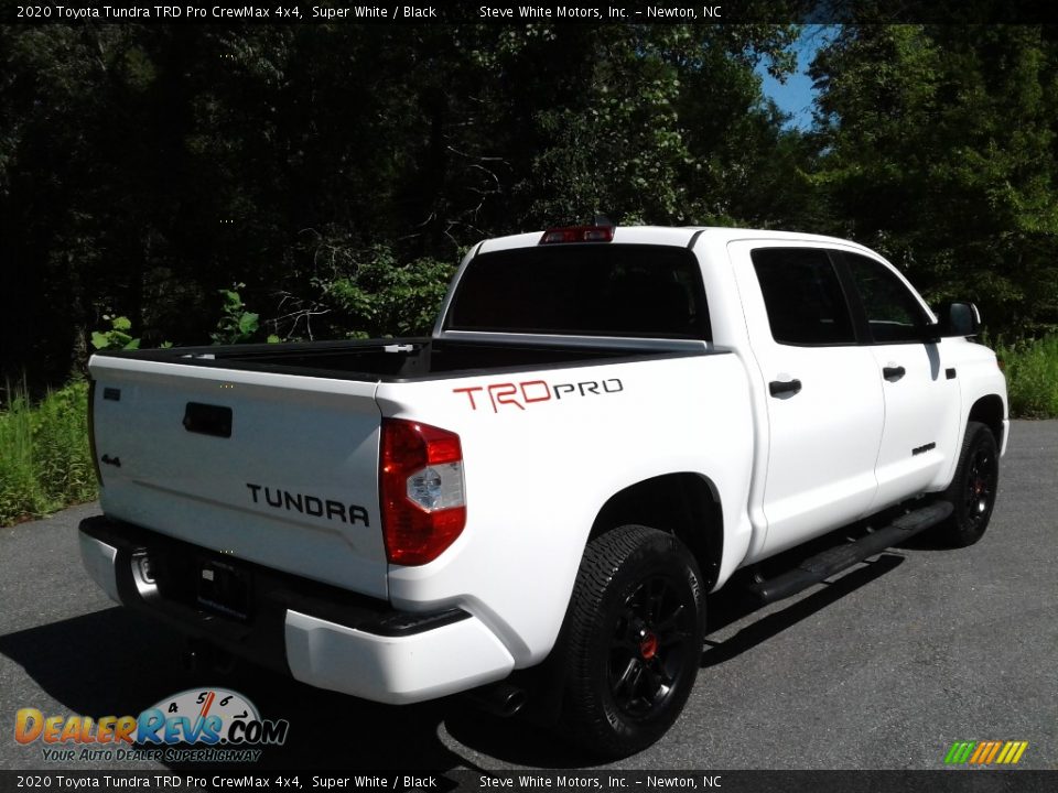 2020 Toyota Tundra TRD Pro CrewMax 4x4 Super White / Black Photo #7