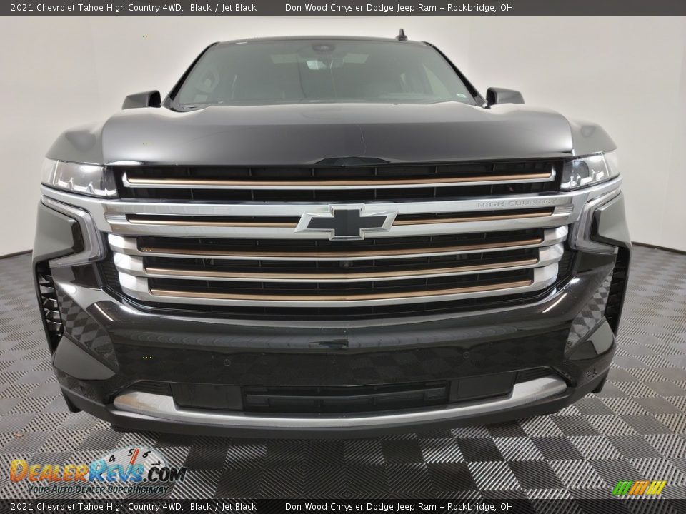 2021 Chevrolet Tahoe High Country 4WD Black / Jet Black Photo #9