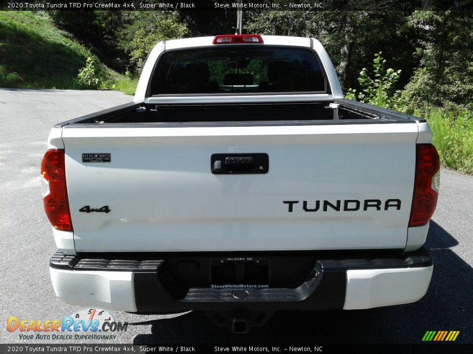 2020 Toyota Tundra TRD Pro CrewMax 4x4 Super White / Black Photo #9