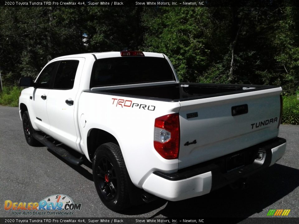 2020 Toyota Tundra TRD Pro CrewMax 4x4 Super White / Black Photo #11