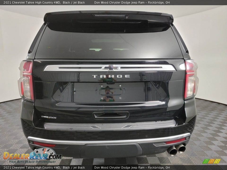 2021 Chevrolet Tahoe High Country 4WD Black / Jet Black Photo #13
