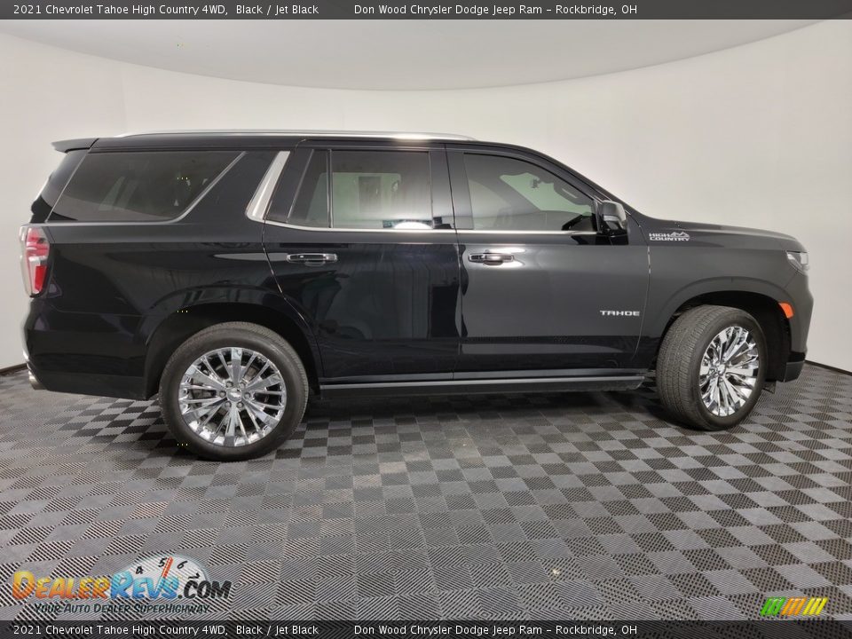 2021 Chevrolet Tahoe High Country 4WD Black / Jet Black Photo #15