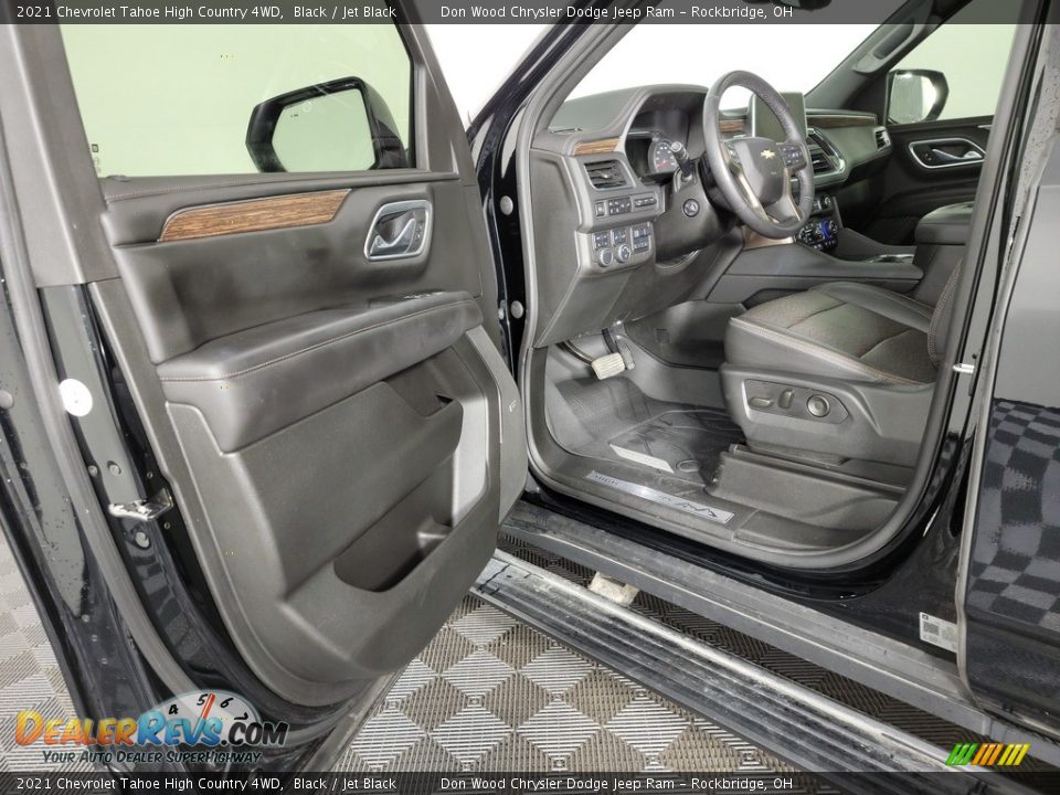 2021 Chevrolet Tahoe High Country 4WD Black / Jet Black Photo #18