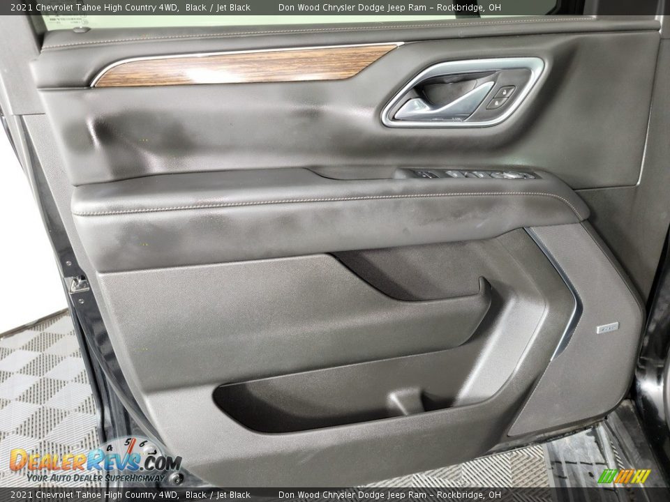2021 Chevrolet Tahoe High Country 4WD Black / Jet Black Photo #19