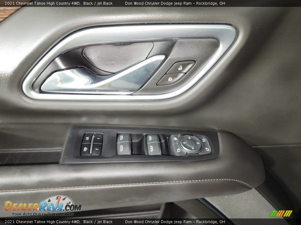 2021 Chevrolet Tahoe High Country 4WD Black / Jet Black Photo #20