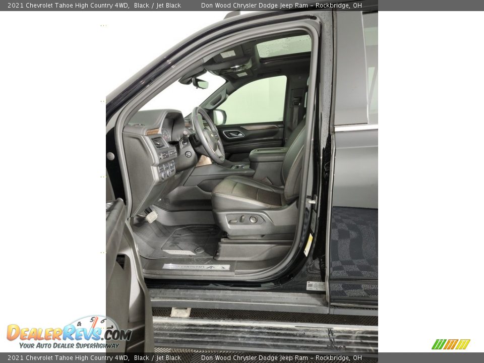 2021 Chevrolet Tahoe High Country 4WD Black / Jet Black Photo #21
