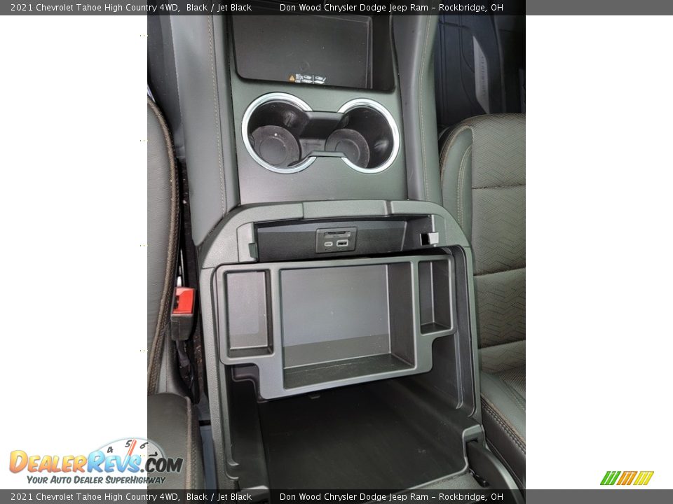 2021 Chevrolet Tahoe High Country 4WD Black / Jet Black Photo #29