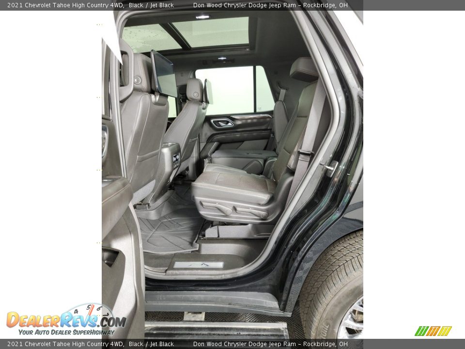 2021 Chevrolet Tahoe High Country 4WD Black / Jet Black Photo #32