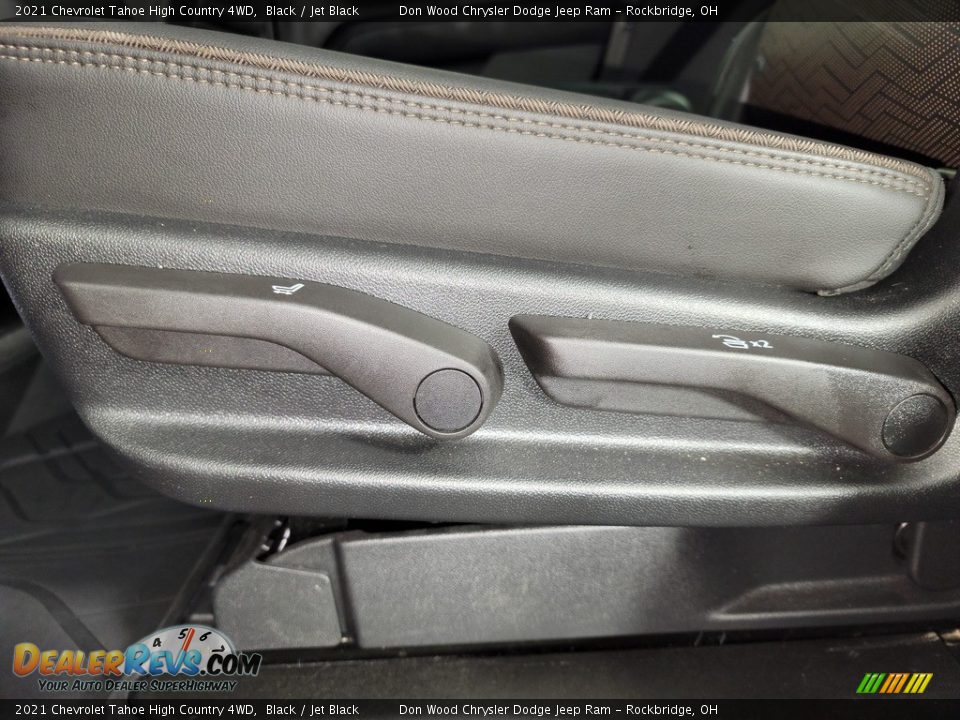 2021 Chevrolet Tahoe High Country 4WD Black / Jet Black Photo #33