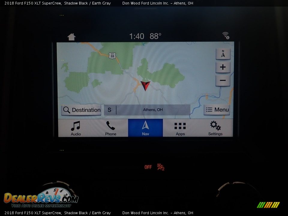 2018 Ford F150 XLT SuperCrew Shadow Black / Earth Gray Photo #2