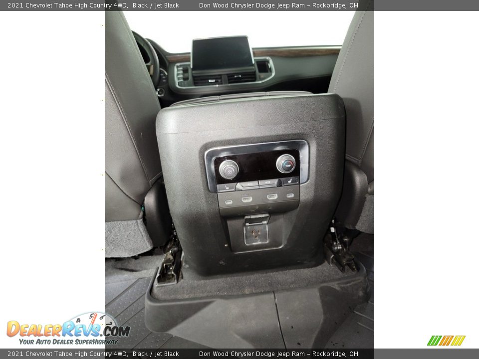 2021 Chevrolet Tahoe High Country 4WD Black / Jet Black Photo #35