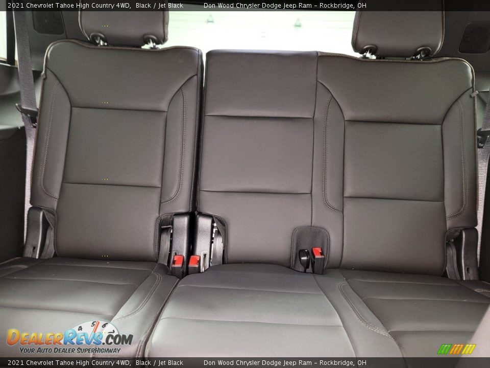 2021 Chevrolet Tahoe High Country 4WD Black / Jet Black Photo #36