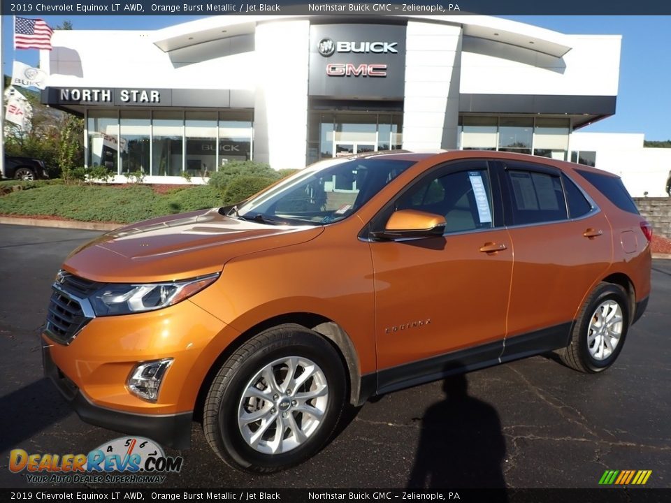 2019 Chevrolet Equinox LT AWD Orange Burst Metallic / Jet Black Photo #1