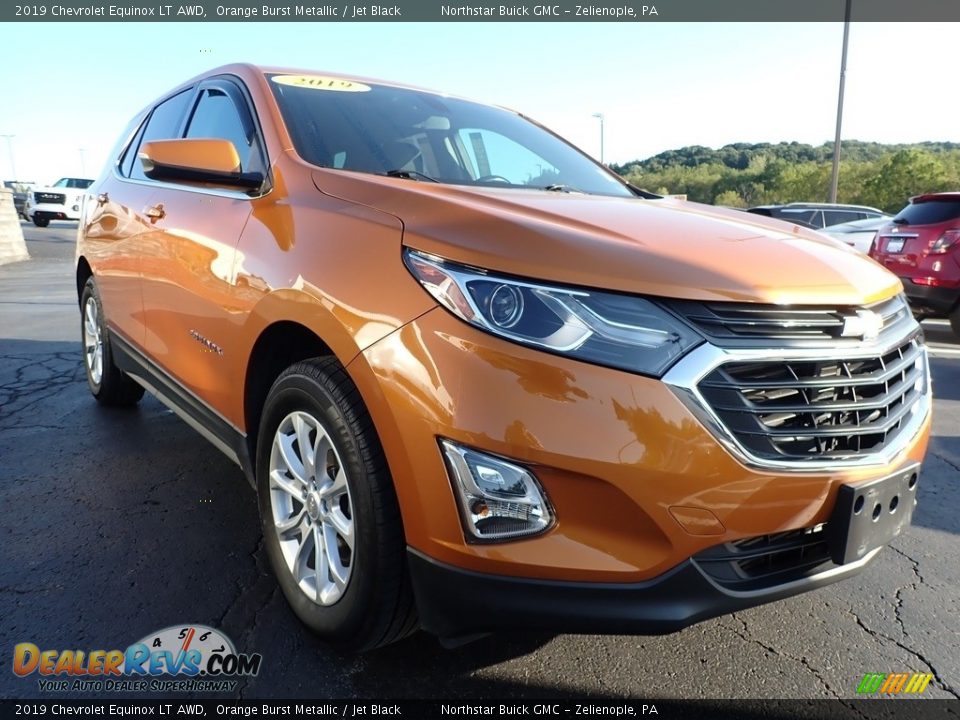2019 Chevrolet Equinox LT AWD Orange Burst Metallic / Jet Black Photo #4