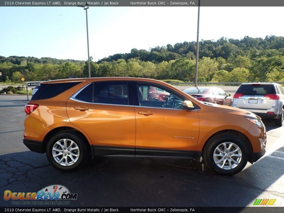 2019 Chevrolet Equinox LT AWD Orange Burst Metallic / Jet Black Photo #5