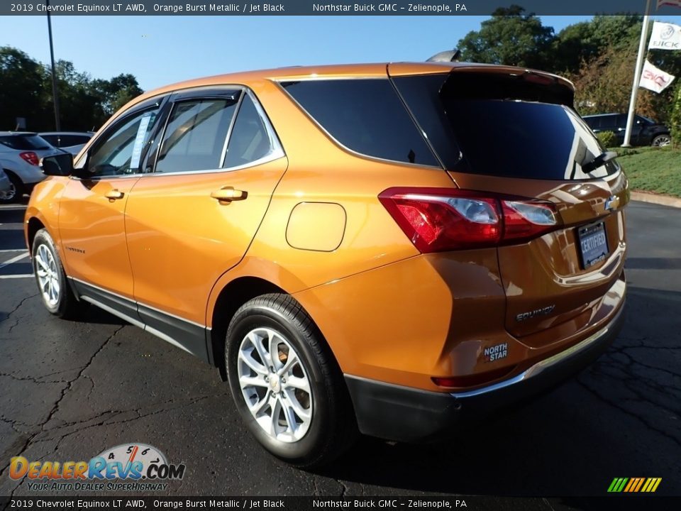 2019 Chevrolet Equinox LT AWD Orange Burst Metallic / Jet Black Photo #13