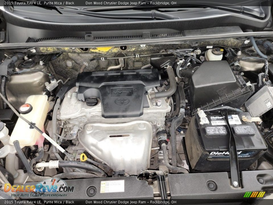 2015 Toyota RAV4 LE Pyrite Mica / Black Photo #12