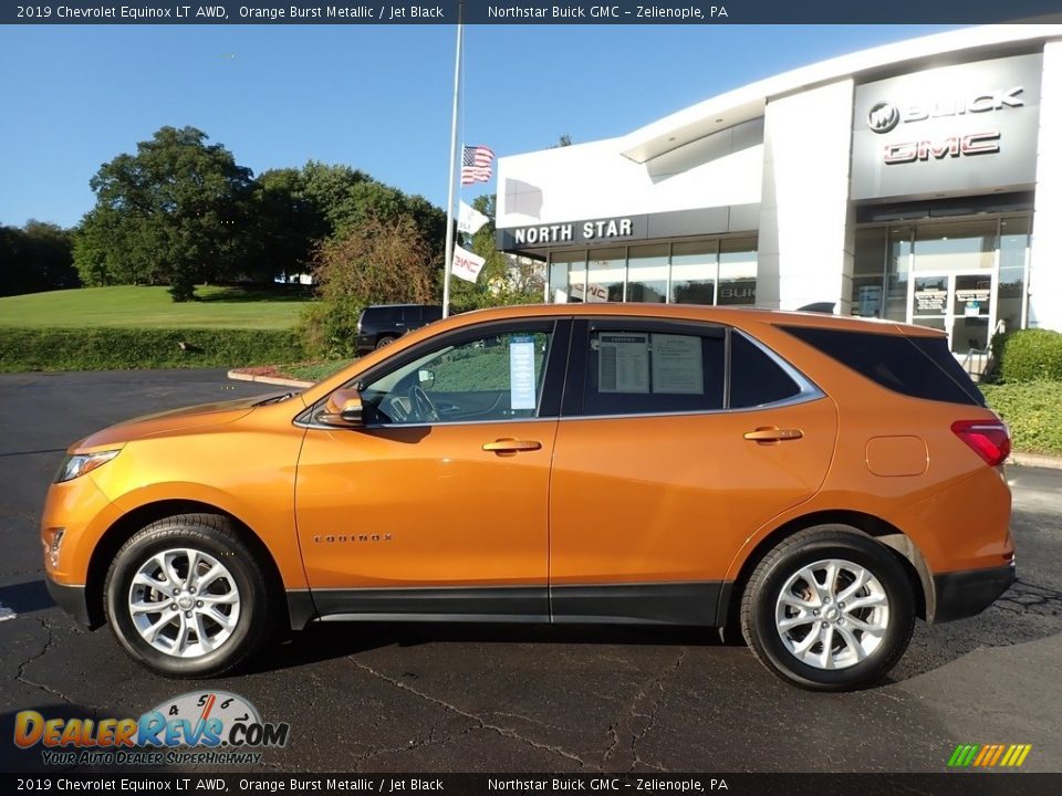 2019 Chevrolet Equinox LT AWD Orange Burst Metallic / Jet Black Photo #14
