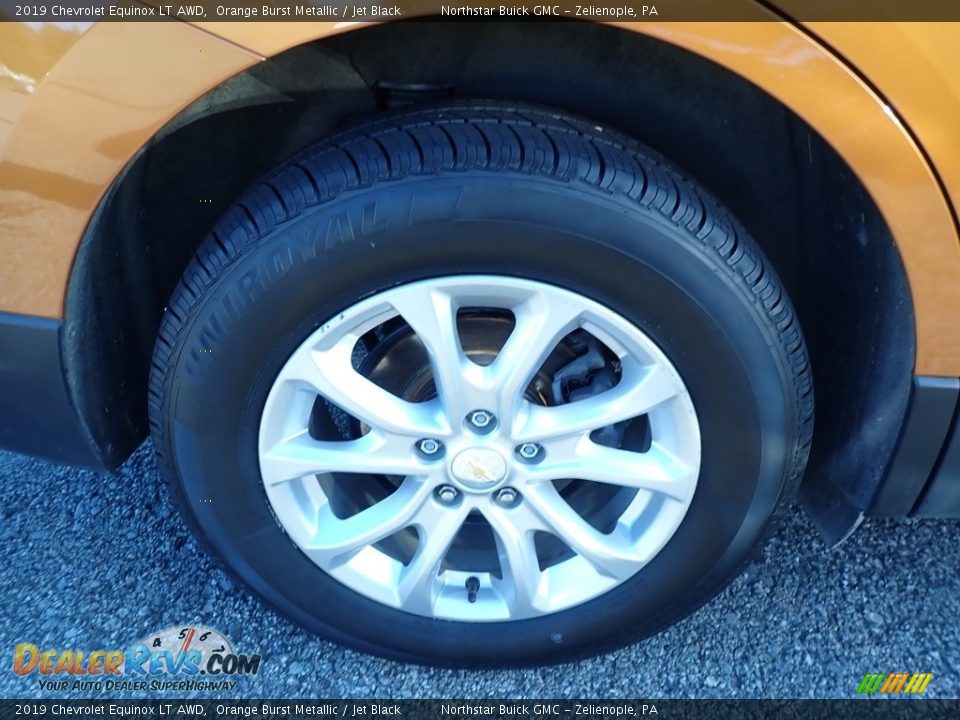 2019 Chevrolet Equinox LT AWD Orange Burst Metallic / Jet Black Photo #15