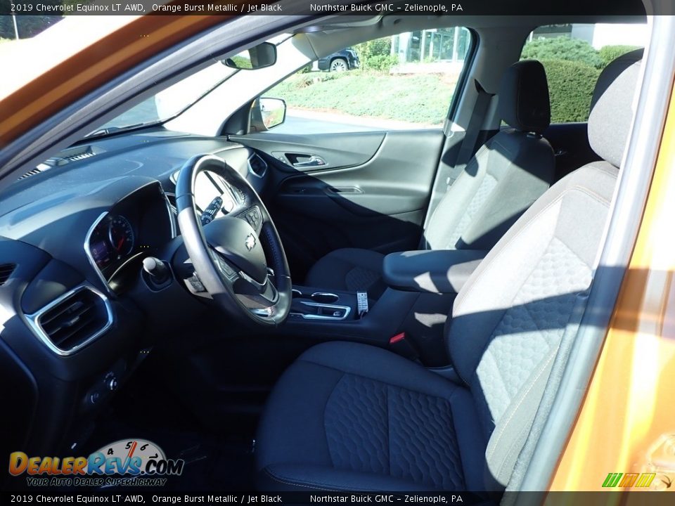2019 Chevrolet Equinox LT AWD Orange Burst Metallic / Jet Black Photo #18