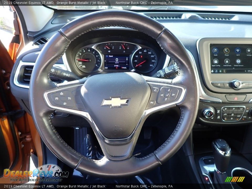 2019 Chevrolet Equinox LT AWD Orange Burst Metallic / Jet Black Photo #23