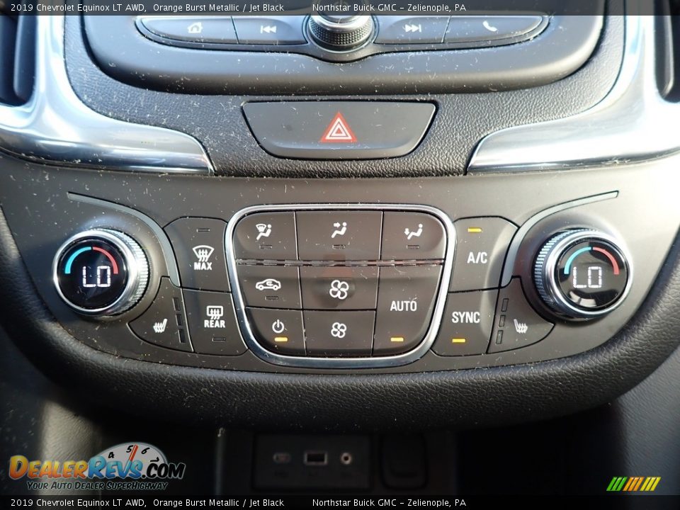2019 Chevrolet Equinox LT AWD Orange Burst Metallic / Jet Black Photo #26