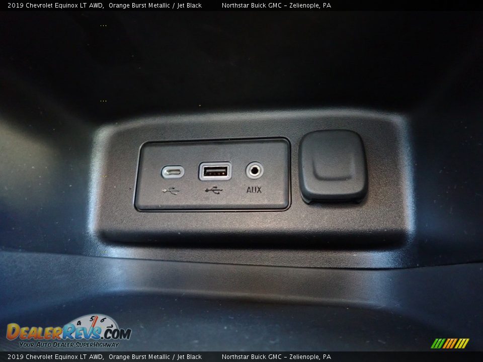 2019 Chevrolet Equinox LT AWD Orange Burst Metallic / Jet Black Photo #27