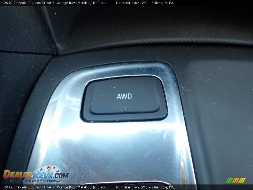 2019 Chevrolet Equinox LT AWD Orange Burst Metallic / Jet Black Photo #28