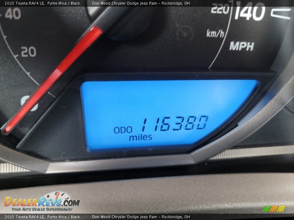 2015 Toyota RAV4 LE Pyrite Mica / Black Photo #32