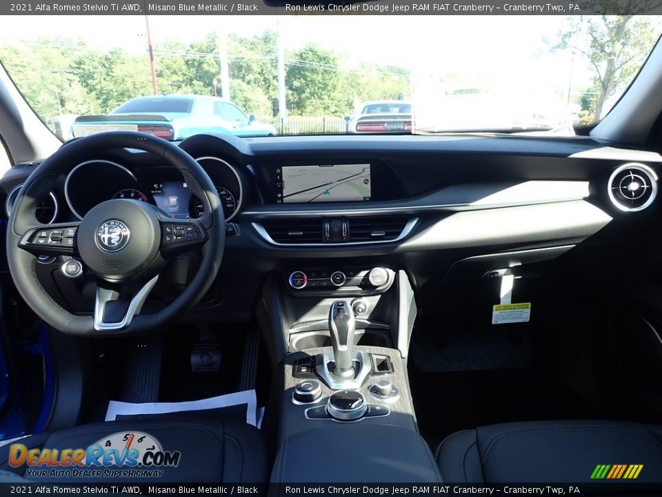 Dashboard of 2021 Alfa Romeo Stelvio Ti AWD Photo #15