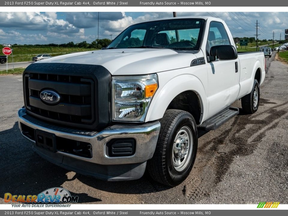 Oxford White 2013 Ford F250 Super Duty XL Regular Cab 4x4 Photo #8