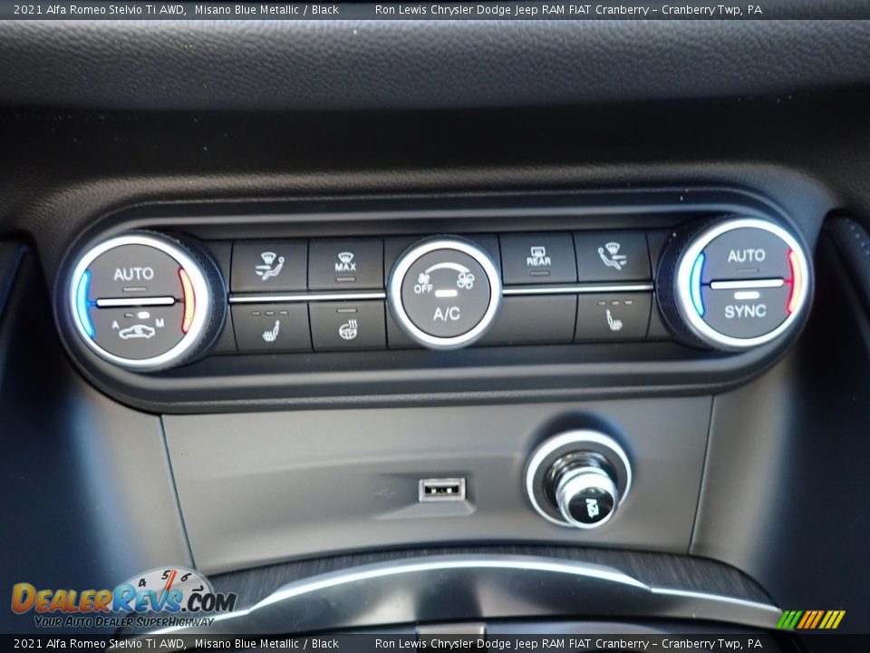 Controls of 2021 Alfa Romeo Stelvio Ti AWD Photo #19