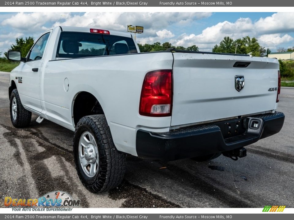 2014 Ram 2500 Tradesman Regular Cab 4x4 Bright White / Black/Diesel Gray Photo #6