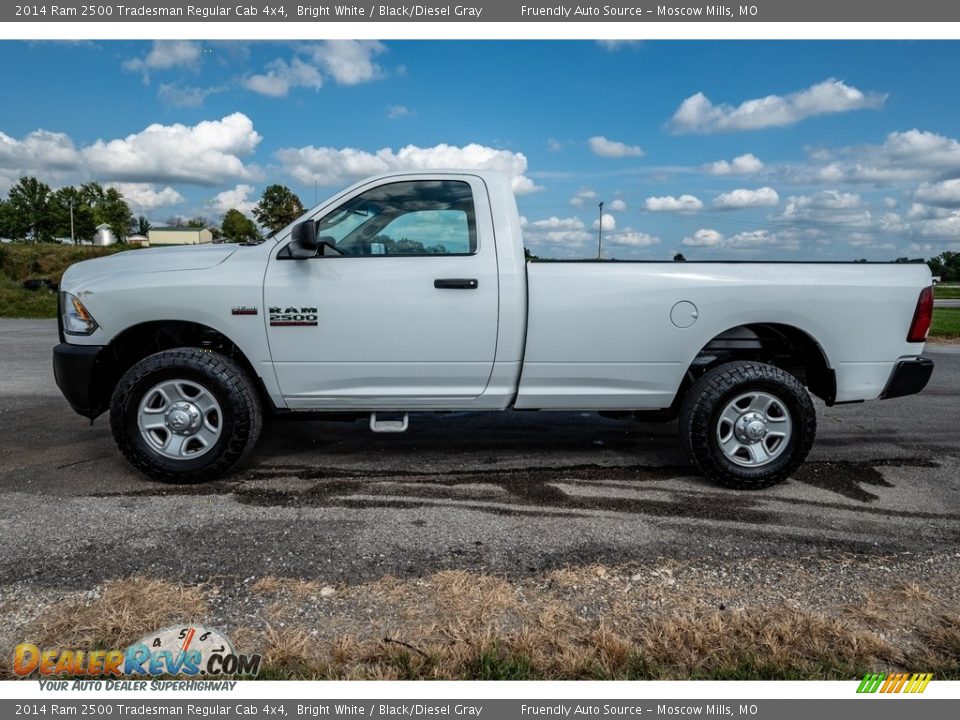 Bright White 2014 Ram 2500 Tradesman Regular Cab 4x4 Photo #7