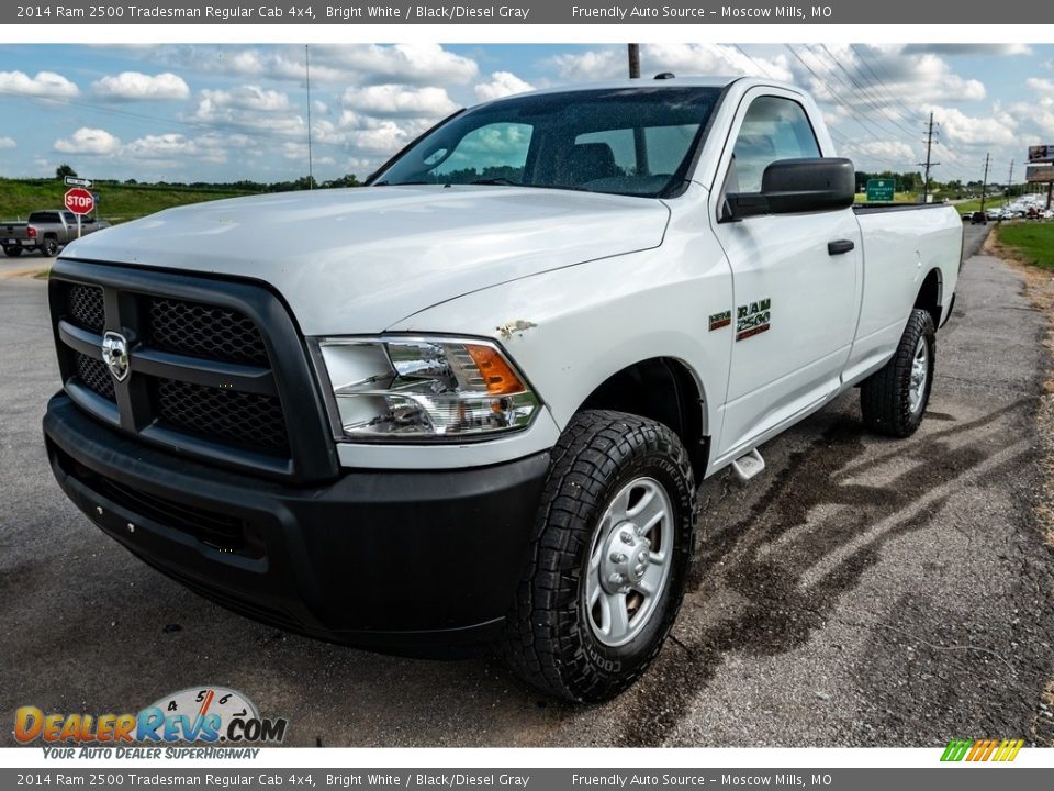 Front 3/4 View of 2014 Ram 2500 Tradesman Regular Cab 4x4 Photo #8