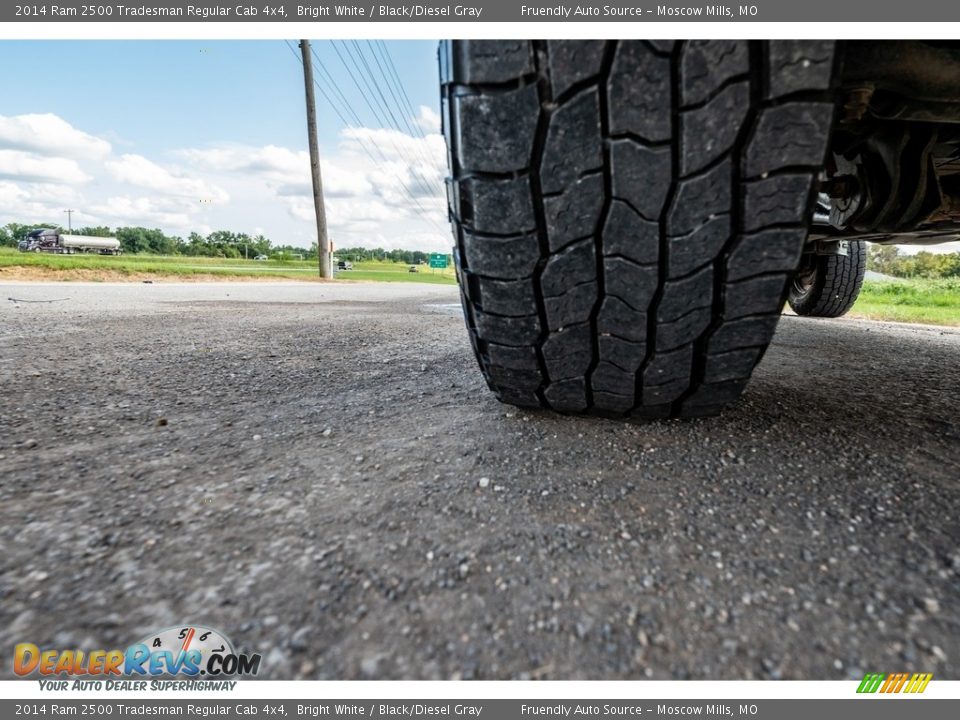 2014 Ram 2500 Tradesman Regular Cab 4x4 Bright White / Black/Diesel Gray Photo #11