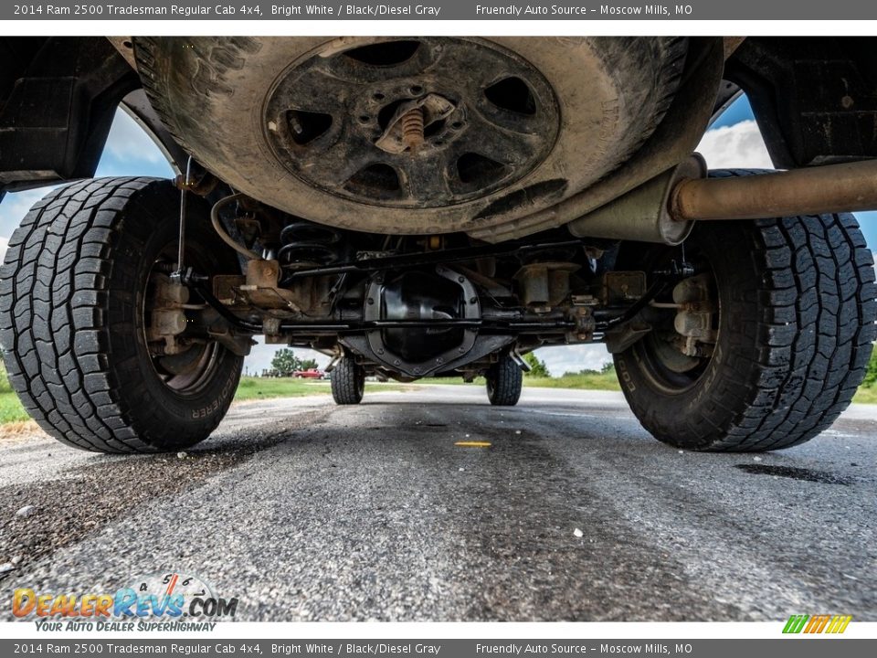 2014 Ram 2500 Tradesman Regular Cab 4x4 Bright White / Black/Diesel Gray Photo #13